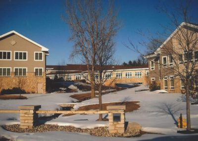 Stone exterior   St. Agnes Convent   Hoffman Corp
