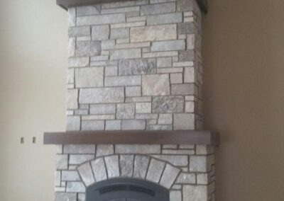 Hoppers Fireplace  Smith Const